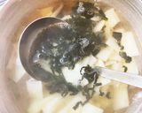 スロイジ♡捨てるとこ無し!大根の皮スープ作り方4写真