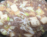 とろり美味しい♪厚揚げのひき肉あんかけ作り方7写真