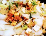 だしの素で簡単！白菜と厚揚げの卵煮作り方7写真