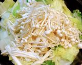 だしの素で簡単！白菜と厚揚げの卵煮作り方5写真