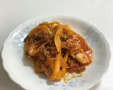 韓国キムチで作る、キムチチャプチェ作り方6写真
