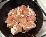 鶏むね肉とパクチーの甘辛サラダ作り方4写真