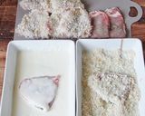 ☆簡単☆薄切り肉で大満足♪大葉入り紙カツ作り方2写真