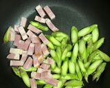 アスパラベーコンの塩こうじ炒め作り方3写真