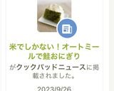 米でしかない！オートミールで鮭おにぎり作り方8写真