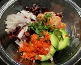 Octopus/Salmon Salad作り方3写真
