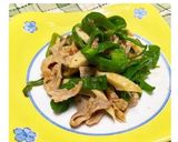 豚肉＆ちくわ＆ピーマンのオイポン炒め作り方9写真