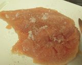 鶏ムネ肉の酢蒸し作り方1写真