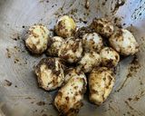 里芋のむくな豆味噌和え〜出がらし活用〜作り方5写真