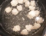 鶏ひき肉団子の春雨サラダ作り方1写真