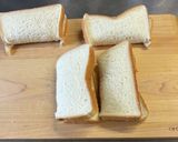 きんぴらごぼうとチーズのホットサンド作り方4写真