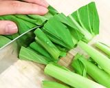 干しチンゲン菜とチンゲン菜パウダー作り方1写真