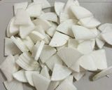 ごはん泥棒!味噌豚バラ大根作り方1写真