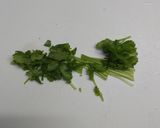 鰹の刺身をパクチーで作り方4写真