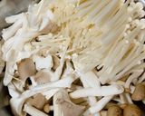 きのこたっぷり＊カレー風味の秋ガパオ作り方5写真