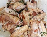 簡単手羽中☆梅しそ焼き作り方3写真