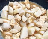 簡単！里芋と鶏肉の煮物作り方4写真