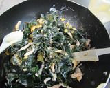 金時草のカレーマヨサラダ作り方3写真