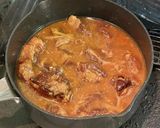 コラーゲンたっぷり・豚軟骨の味噌煮込み作り方4写真
