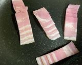 厚切りトーストとベーコンのシーザーサラダ作り方1写真
