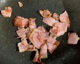 厚切りトーストとベーコンのシーザーサラダ作り方2写真