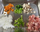 【犬用】小松菜と豚肉のチャーハン作り方2写真