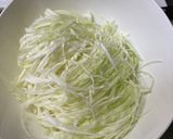 ズボラな千切りキャベツ作り方6写真