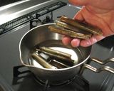 マテガイのぶっかけうどん作り方3写真