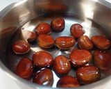 圧力鍋でホクホク甘く栗を蒸す方法作り方3写真