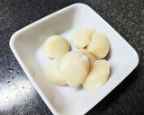 5分で完成！ホタテの醤油＆柚子胡椒和え作り方1写真
