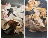 オイスターソースだけ！豚バラ肉の豆苗炒め作り方3写真