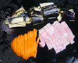 SDGs！目に良い☆茄子の皮のマヨソテー作り方1写真