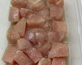 鶏胸肉の親子煮作り方1写真