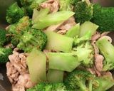 ブロッコリーと豚肉の塩昆布冷しゃぶ作り方4写真