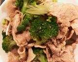 ブロッコリーと豚肉の塩昆布冷しゃぶ作り方5写真