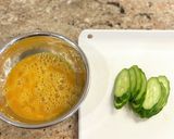 【楽めし】胡瓜と醤油たまごのサンドイッチ作り方1写真