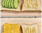 【楽めし】胡瓜と醤油たまごのサンドイッチ作り方4写真
