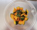 かぼちゃとお豆の塩麹ナムル作り方2写真