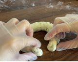 タピオカ湯種でごまおさつパン作り方22写真
