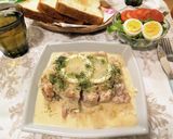 鶏胸肉のレモンクリーム煮込み作り方12写真
