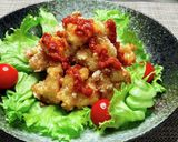 ハリッサで食べる鶏胸肉唐揚げ作り方6写真