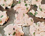 鶏胸肉の大葉と紅生姜入りつくね作り方4写真