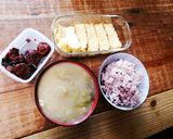 味噌汁卵焼き定食！（梅干し）付作り方2写真