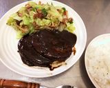 サイゼリヤランチ似なダブルデミハンバーグ作り方4写真