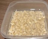 レンジでオートミール味噌チーズリゾット♡作り方1写真