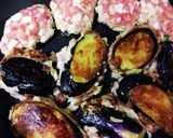 ★秋なすDeキャベツ★和ハンバーグ★作り方4写真