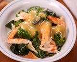 きゅうりとカニカマのからし酢味噌和え☆作り方4写真