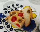 プチトマトとオリーブのフォカッチャ作り方7写真
