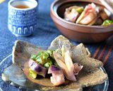 みりんでうま味アップ ! 白梅酢の柴漬け作り方10写真