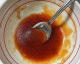 水菜と残り食材の甘辛サラダ作り方1写真